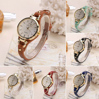 Reloj de Pulsera Analógico Cuarzo MOONBIFFY Mujer ¡Elegancia en cada minuto!