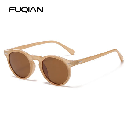 Runde polarisierte Retro-Sonnenbrille – Vintage-Stil mit UV-Schutz 🌟