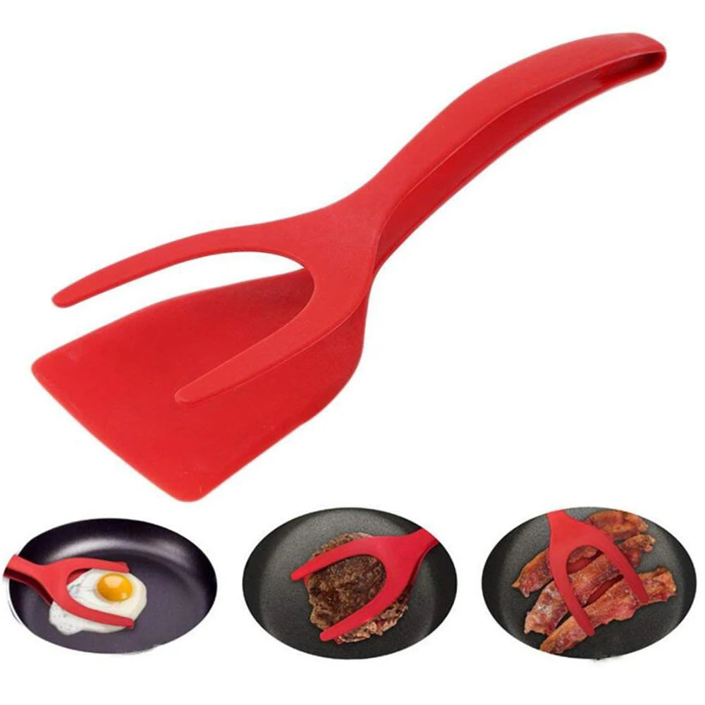 Pinza 2 en 1 para Cocina: Grip Flip Tong 🍳