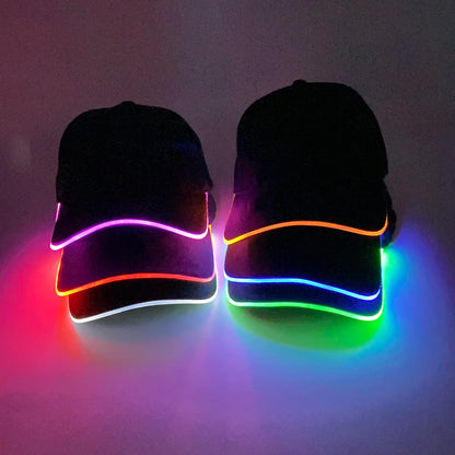 ¡Gorra de Béisbol LED - Resalta tu Estilo Nocturno! 🧢✨