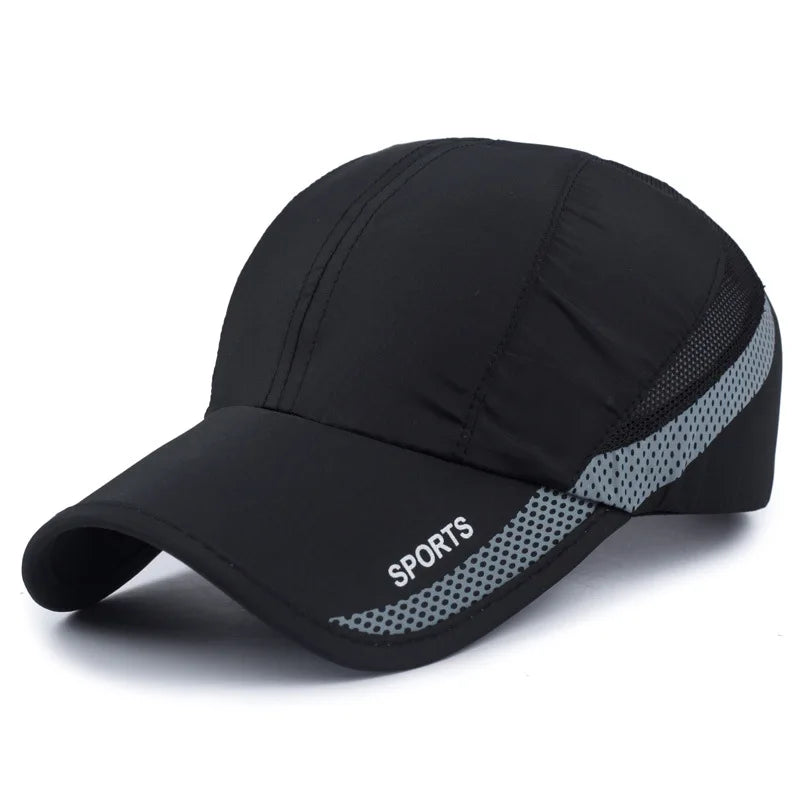 ¡Gorra Deportiva de Malla para Baseball MOONBIFFY - Protección Solar y Secado Rápido!