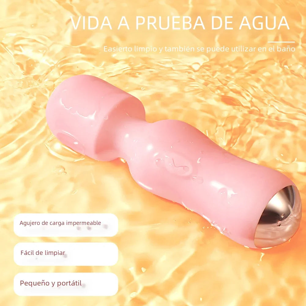 Varita Mágica Avanzada para Estimulación Dual - Mini Vibrador Potente SZLHO