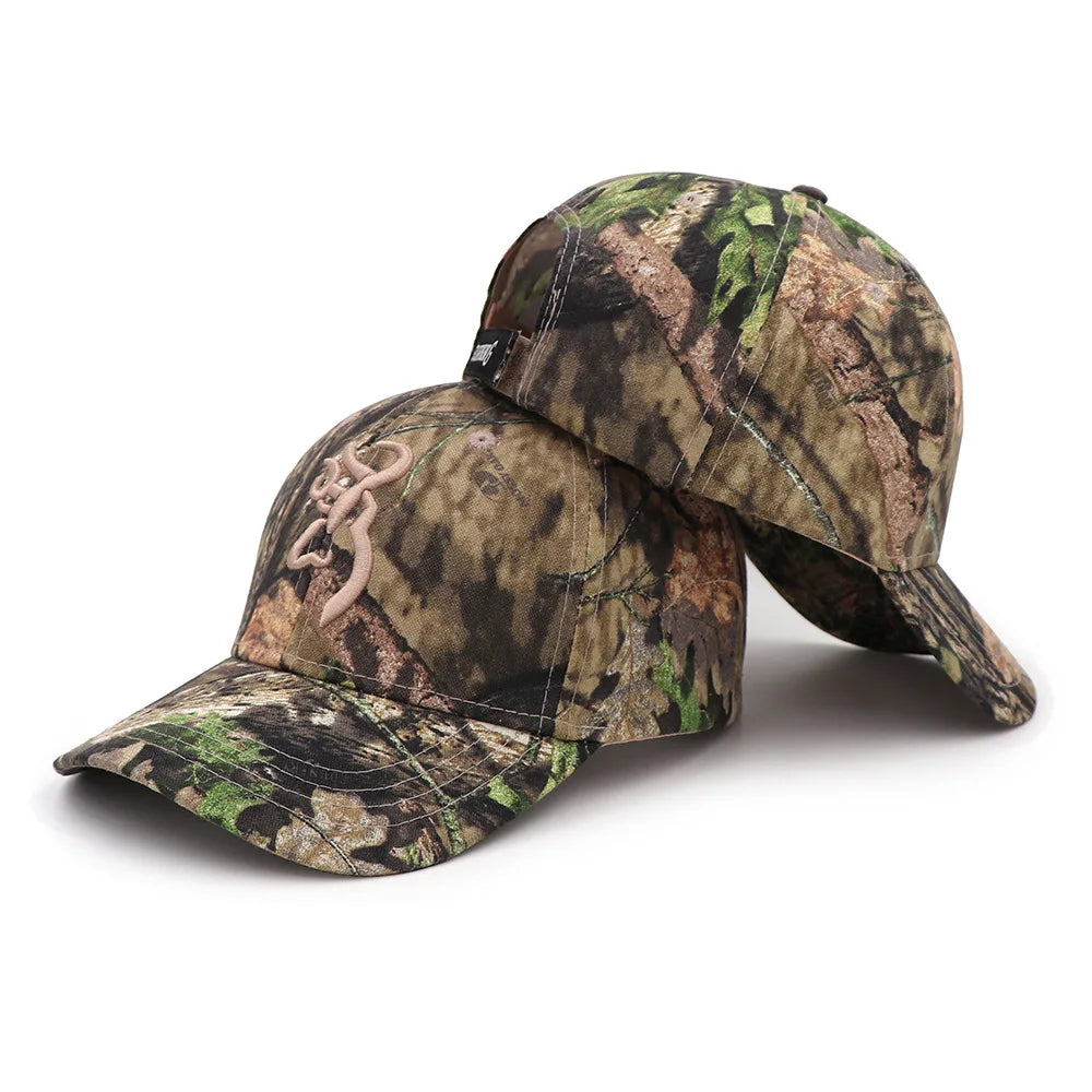 ¡Gorra de Béisbol de Camuflaje Bordado de Alta Calidad! ¡Destaca con Estilo y Elegancia en Todo Momento! 🌟