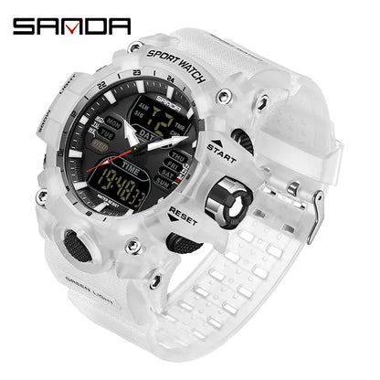 Reloj Digital SANDA Sports Military: Lujo y Funcionalidad en un Solo Dispositivo