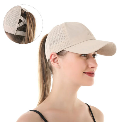 ¡Gorro de béisbol para mujer! ¡Estilo y protección al sol! 🌞🌟 ¡Imprescindible este verano! 🧢🏖️