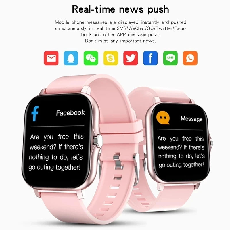 Smartwatch BOXUXING con Pantalla Táctil a Color de 1.69"