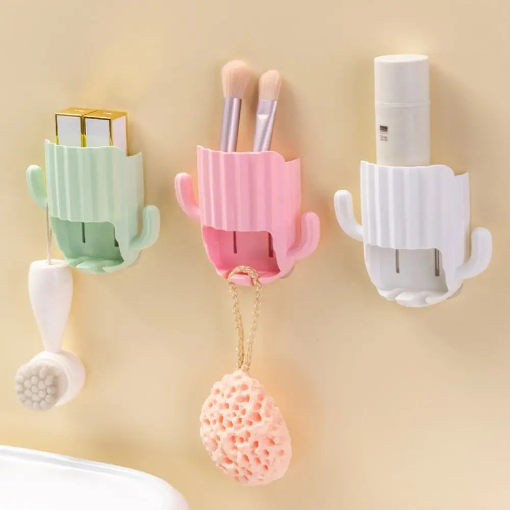 Organizador de Cepillos de Dientes de Cactus: Elegancia y Funcionalidad para tu Baño 🌵