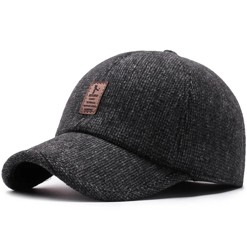 ¡Gorra de Lana con Orejeras para Hombres! Mantén tu Estilo Elegante y Abreza el Invierno con Lujo y Calidad ¡Haz tu Pedido Ahora! 🧢