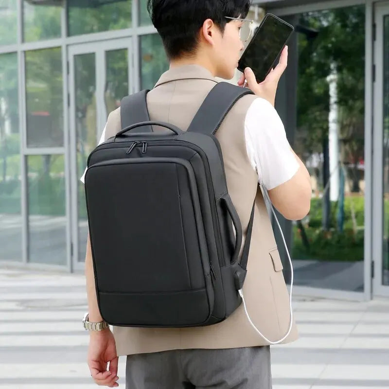 Mochila de Viaje Rilibegan con Cargador USB y Gran Capacidad