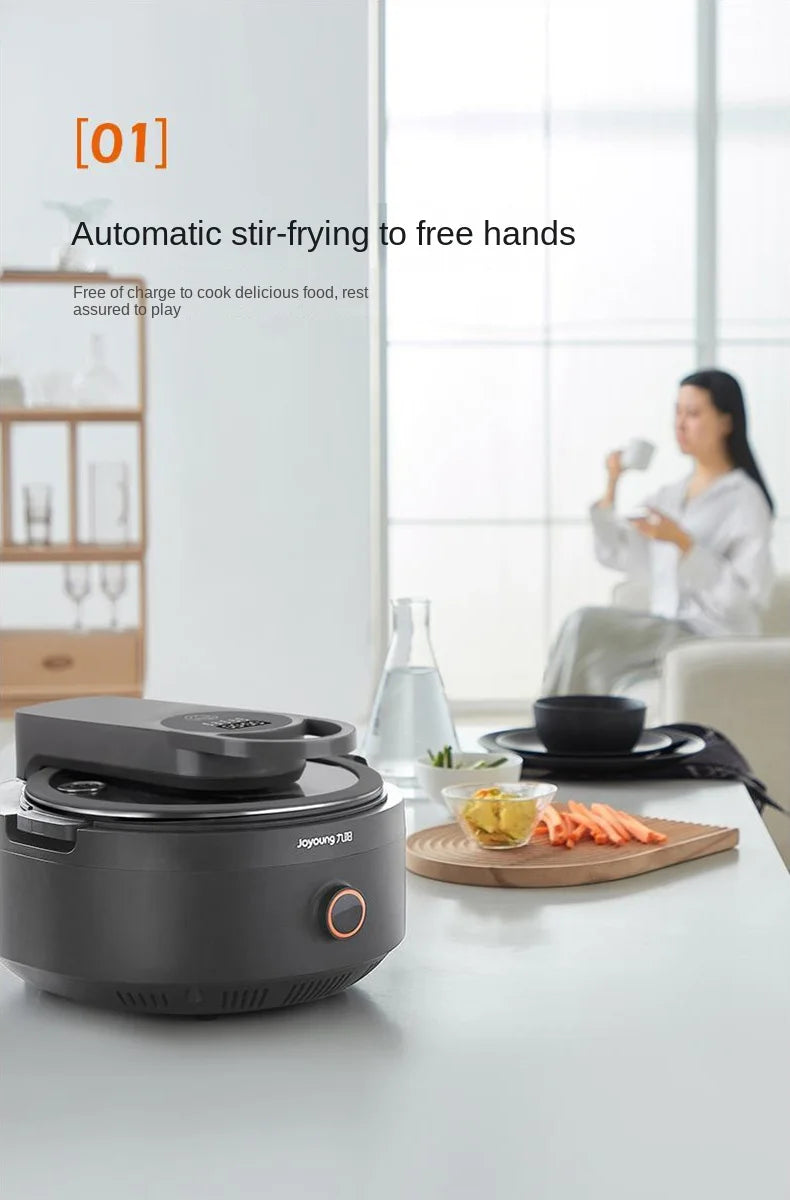 Sartén Multiuso Automática de Joyoung - Robot de Cocina Inteligente