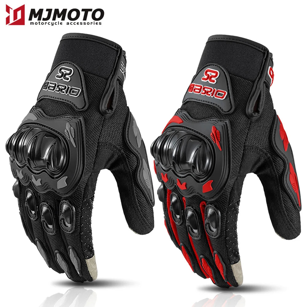 Guantes de Moto Suomy de Verano con Pantalla Táctil 🏍️