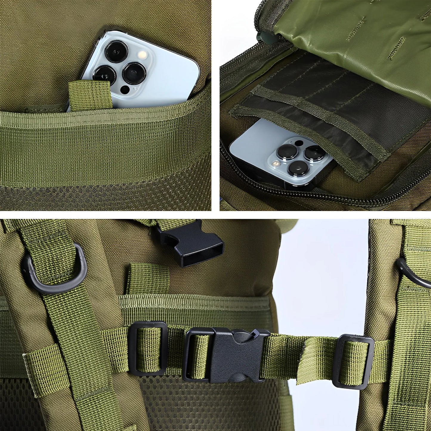 Mochila Táctica Militar SYZM: ¡Estilo y Funcionalidad para tus Aventuras!