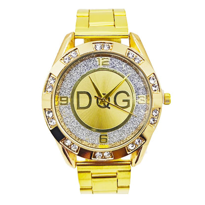 Reloj de Mujer DQG Crystal Quartz - Lujo y Elegancia en un Solo Diseño