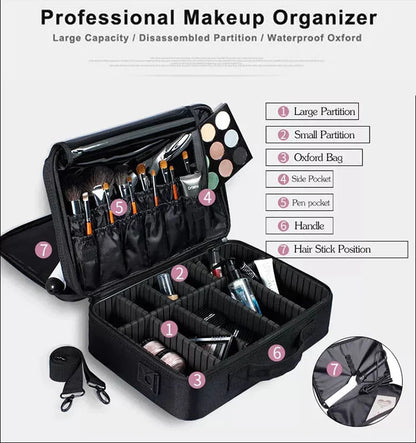 Organizador de Maquillaje Profesional SNUGUG - ¡Resplandece con Estilo! ✨