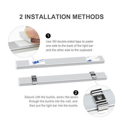 Lámpara LED de Barra de Aluminio 220V con Sensor Táctil - Iluminación Stepless para Hogar