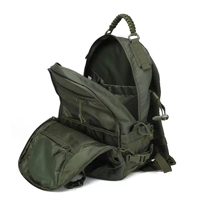 Mochila Táctica Militar DUTRIEUX - Capacidad 36-55L, Resistente al Agua, Diseño MOLLE