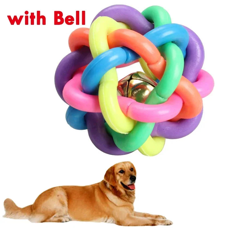 Juguete Interactivo Rainbow Ball para Perros y Gatos - Envío Rápido 🌈