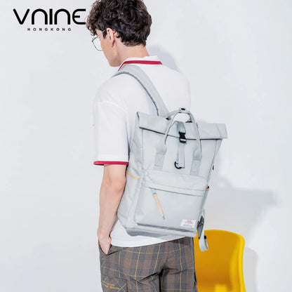 VNINE backpack, female backpack, male couple, Japanese and Korean canvas, junior high school, high school, college student backp