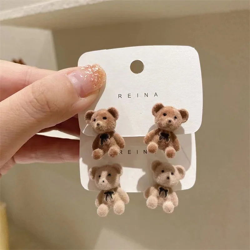 Pendientes Peluche - Ternura y Estilo Coreano 🐰