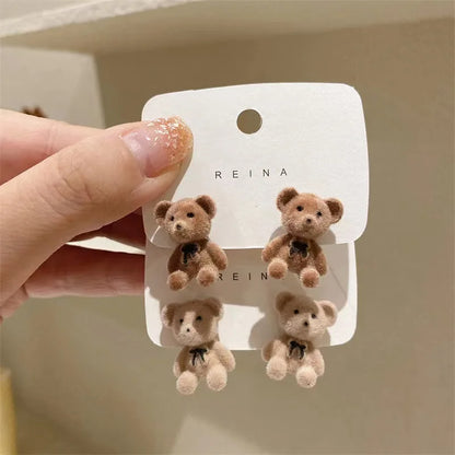 Pendientes Peluche - Ternura y Estilo Coreano 🐰