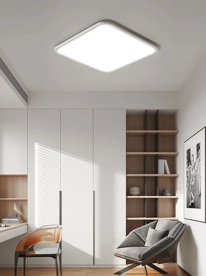 Lámpara de Techo LED Rectangular Ultrafina - Estilo Moderno y Minimalista