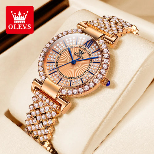 Reloj de Lujo OLEVS Original Full Diamond 💎