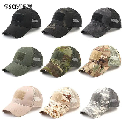 Gorra de Camuflaje Ajustable para Deporte y Sol 🌞