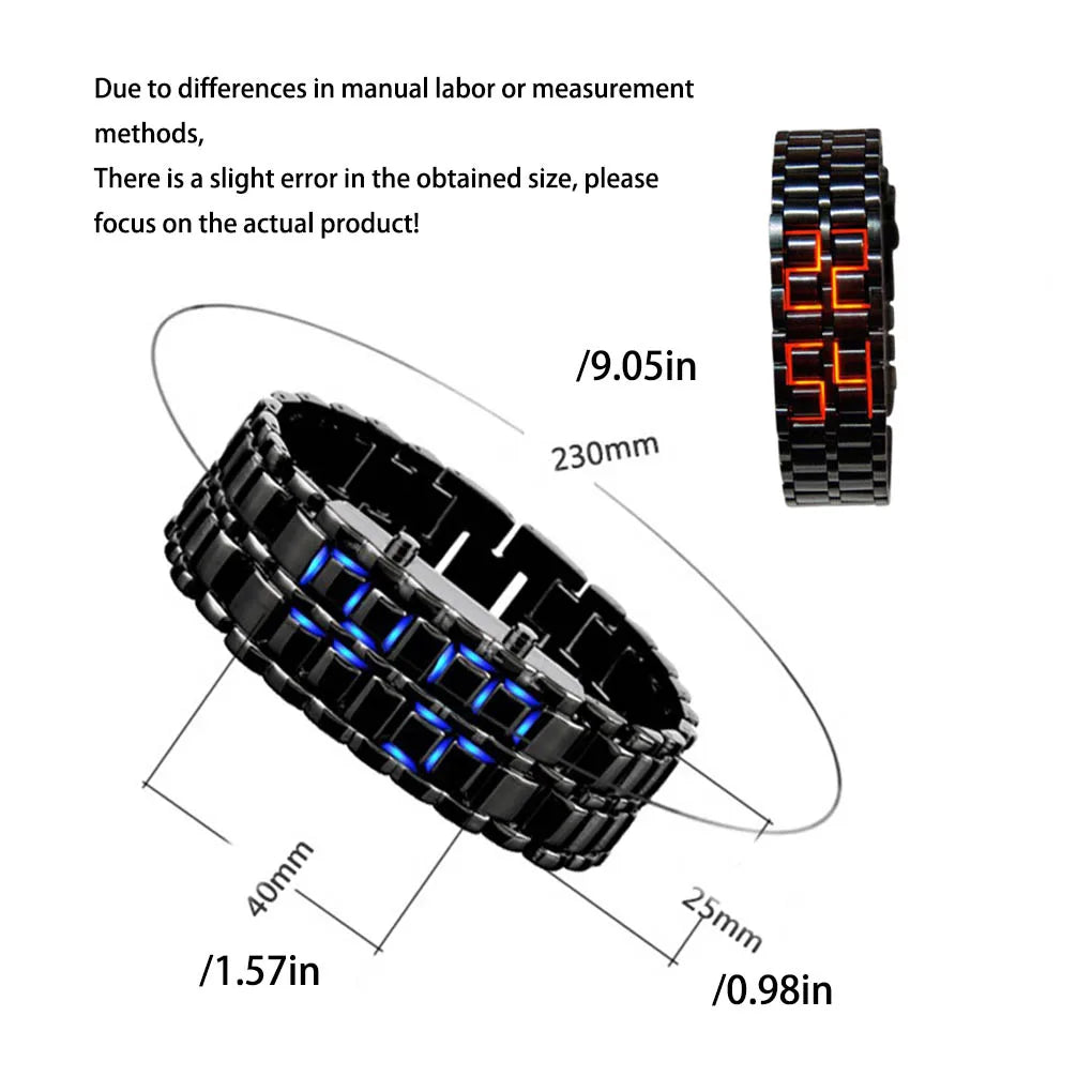 Reloj de lava LED BGVfive: Vanguardismo y Elegancia Atemporal