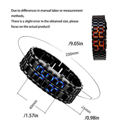 Reloj de lava LED BGVfive: Vanguardismo y Elegancia Atemporal