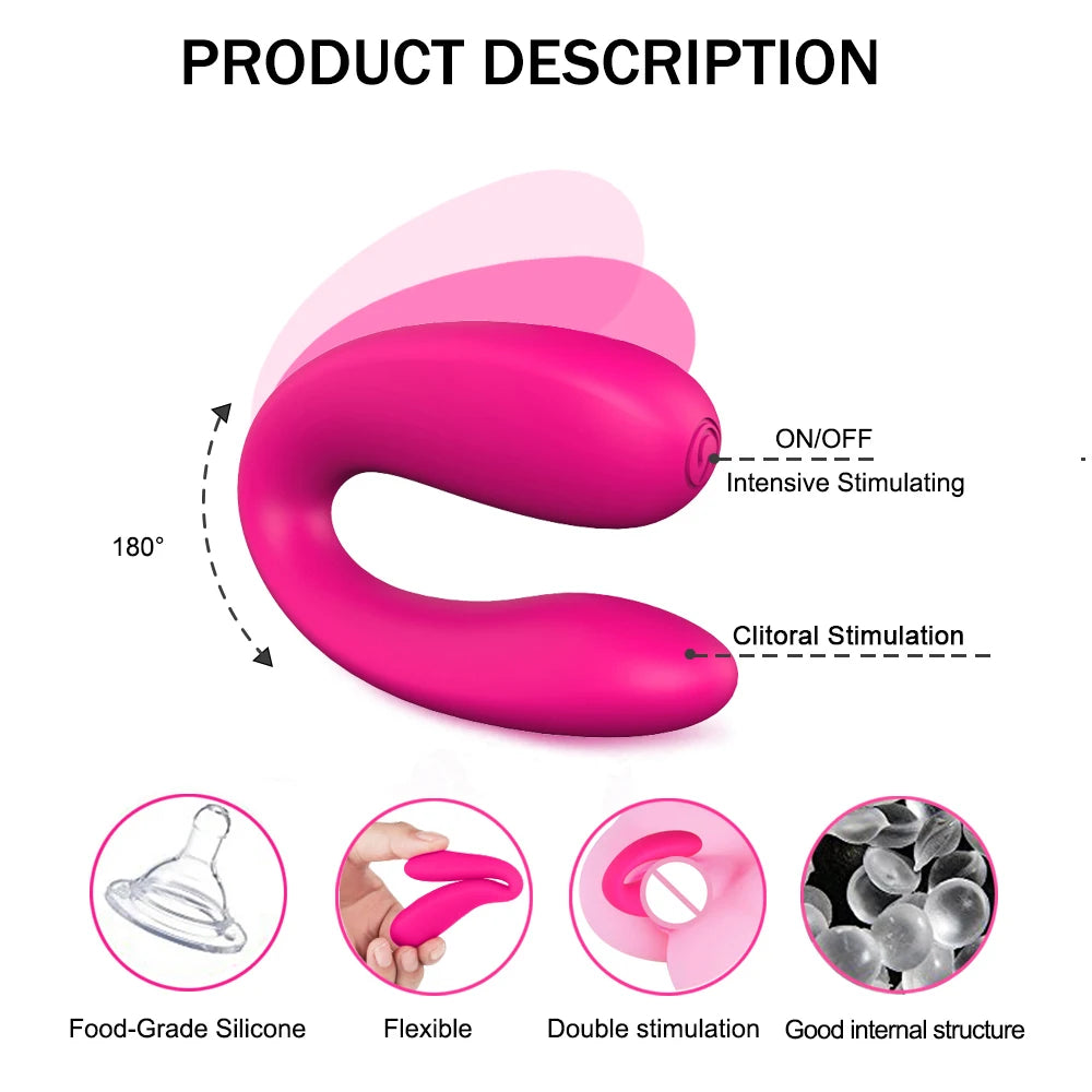 Vibrador Vaginal Ergonómico con Estimulación del Punto G