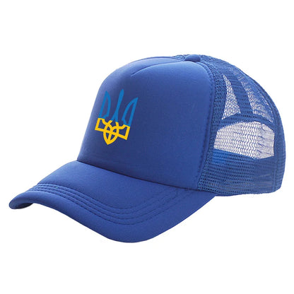 Gorra de Camionero Ucraniana de Malla Transpirable