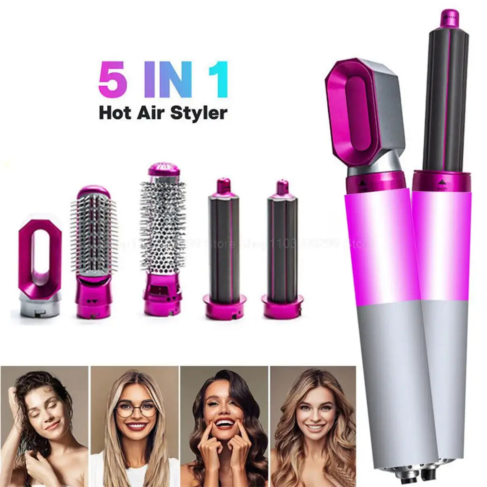 Secador de Pelo 5 en 1 Hot Comb Multi Hair Styler: ¡Tu Secador de Pelo Todo en Uno! 🌟