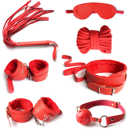 Kit de Bondage y Juguetes Eróticos Premium: ¡Explora tus Fantasías Salvajes! 🖤