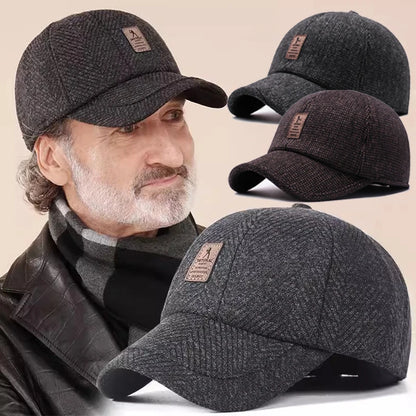 ¡Gorra de Lana con Orejeras para Hombres! Mantén tu Estilo Elegante y Abreza el Invierno con Lujo y Calidad ¡Haz tu Pedido Ahora! 🧢