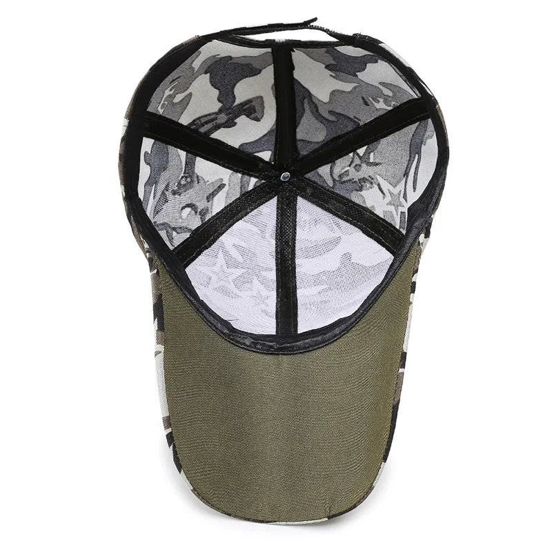 Gorra Camuflaje Tactical Military para Hombre Adulto - Protección Solar y Envío Rápido