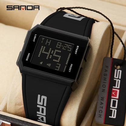 Reloj Digital Deportivo SANDA New Watches para Hombres 🌟