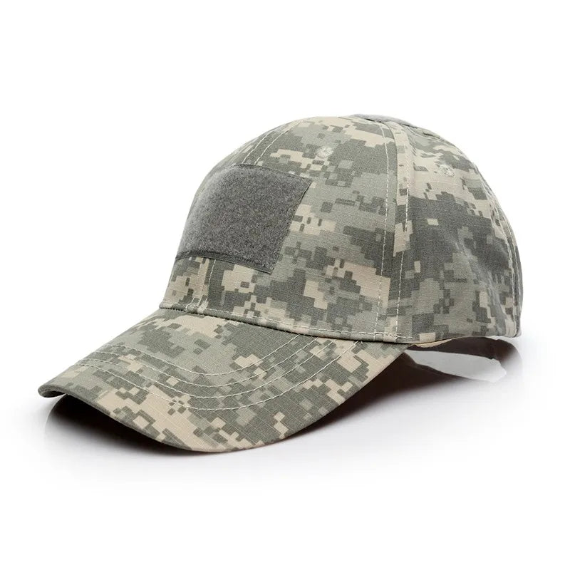 Gorra de Béisbol Camuflaje Militar Unisex Ajustable