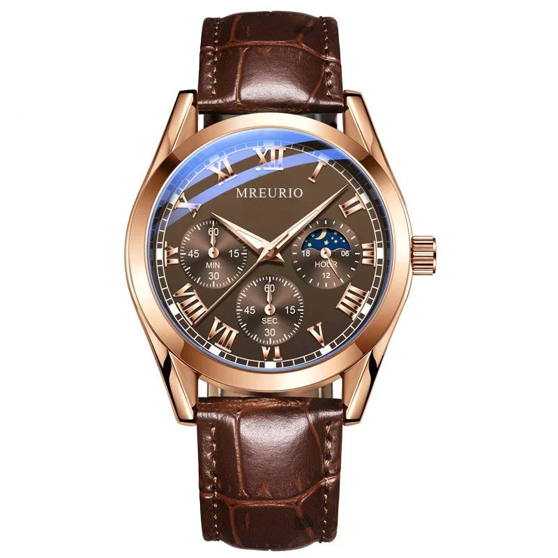 Reloj de Lujo Hombre MOONBIFFY: Sofisticación y Elegancia.