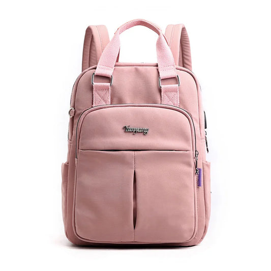 Laptop Backpacks fit 13.3inch laptop with USB Charging port Women Travel Backpack School bags For girls Teenage backpack