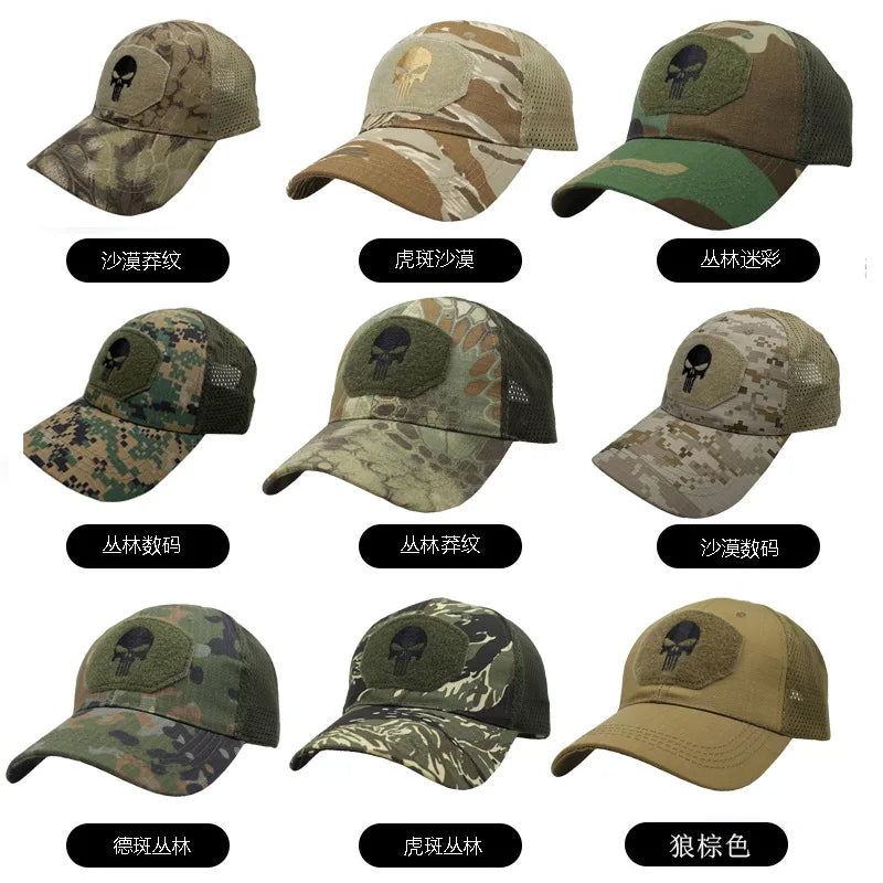 Gorra Militar Camuflaje HARKO: Estilo y Protección en uno solo 🧢