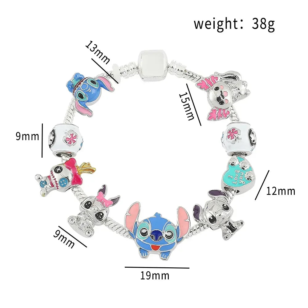 Pulsera Charm Lilo & Stitch: ¡Magia en tu Muñeca!