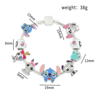 Pulsera Charm Lilo & Stitch: ¡Magia en tu Muñeca!