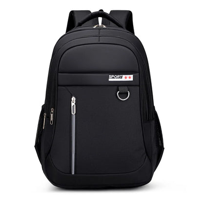 Mochila de Viaje para Hombre MCCKRE con Capacidad de 15.6" - Negra