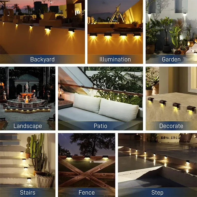 Lámpara Solar LED de Steps: Ilumina con Elegancia y Estilo