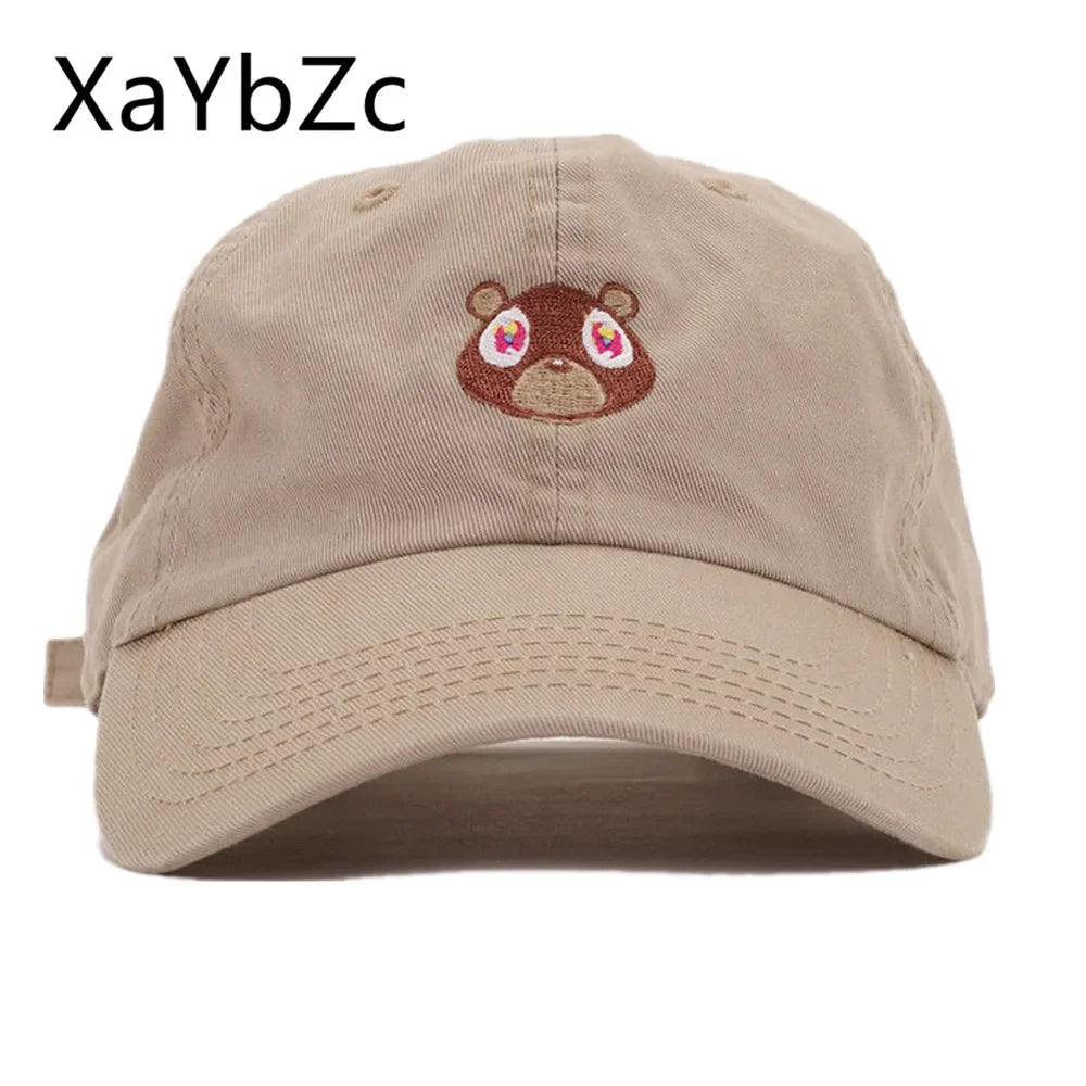 Gorra de Béisbol Kanye West Ye Bear Dad - Estilo Hip Hop Exclusivo 🧢