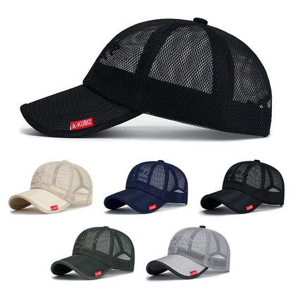 ¡Gorra de Béisbol de Malla para Hombre: Estilo Deportivo y Protección Solar!