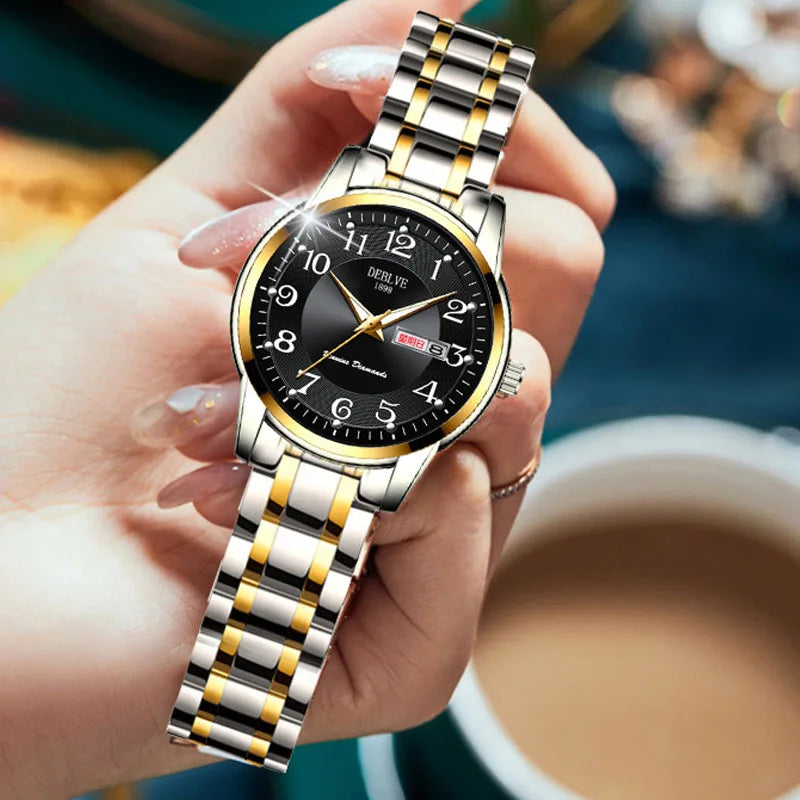 Reloj de Acero Ultrafino Mujer MULILAI: Elegante y Funcional ¡Envío Rápido desde España!