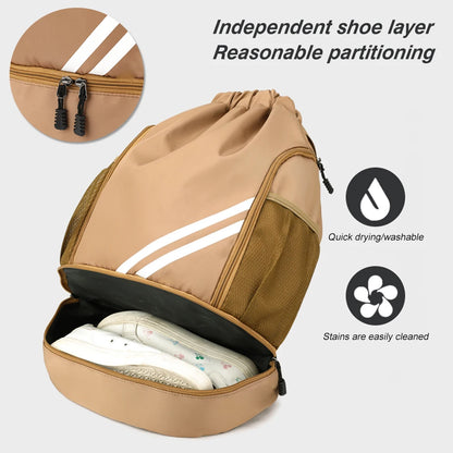 Mochila Deporte Impermeable con Compartimento para Zapatos - AIZHIYI 🎒