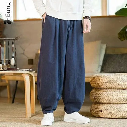 Pantalones de Tai Chi de Lujo para Hombre: Elegancia Tradicional 🥋