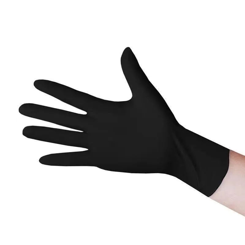 Guantes de Nitrilo Negro Desechables para Limpieza y Jardinería 🖤